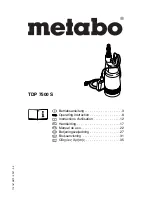 Preview for 1 page of Metabo TDP 7500 S Operating Instruction