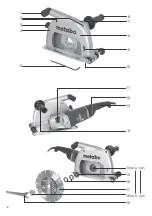 Preview for 2 page of Metabo TE 24-230 MVT CED Original Instructions Manual