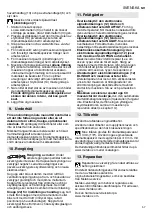 Preview for 57 page of Metabo TE 24-230 MVT CED Original Instructions Manual