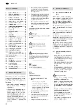 Preview for 4 page of Metabo TKHS 315 M Operating Instructions Manual