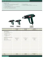 Preview for 6 page of Metabo ULA 9.6-18 Catalog