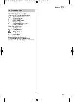 Preview for 93 page of Metabo W 10-125 Instructions For Use Manual