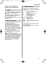 Preview for 119 page of Metabo W 10-125 Instructions For Use Manual