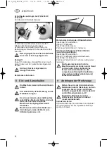 Предварительный просмотр 8 страницы Metabo W 20-230 SP Instructions For Use Manual