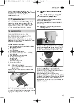 Предварительный просмотр 17 страницы Metabo W 20-230 SP Instructions For Use Manual