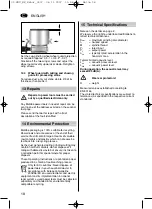 Предварительный просмотр 18 страницы Metabo W 20-230 SP Instructions For Use Manual