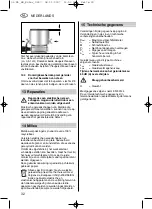 Предварительный просмотр 32 страницы Metabo W 20-230 SP Instructions For Use Manual