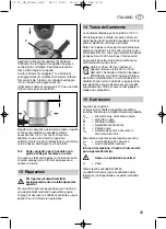 Предварительный просмотр 39 страницы Metabo W 20-230 SP Instructions For Use Manual