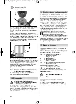 Предварительный просмотр 54 страницы Metabo W 20-230 SP Instructions For Use Manual