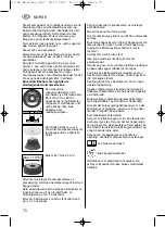 Предварительный просмотр 70 страницы Metabo W 20-230 SP Instructions For Use Manual