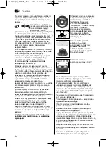 Предварительный просмотр 84 страницы Metabo W 20-230 SP Instructions For Use Manual