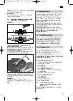 Предварительный просмотр 9 страницы Metabo W 21-180 Instructions For Use Manual