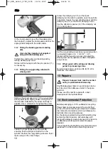 Предварительный просмотр 10 страницы Metabo W 21-180 Instructions For Use Manual