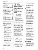 Предварительный просмотр 36 страницы Metabo WS 7400 Operating Instructions Manual