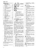 Предварительный просмотр 40 страницы Metabo WS 7400 Operating Instructions Manual