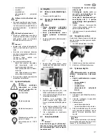 Предварительный просмотр 41 страницы Metabo WS 7400 Operating Instructions Manual