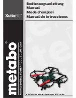 Metabo XciteRC Manual предпросмотр