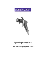 Metacap D/A Operating Instructions Manual preview