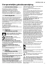 Preview for 19 page of metado KH 18 LTX BL 24 Original Instructions Manual