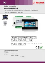 Metal-Fach ecoMAX860P2-T Installation And Operating Manual preview