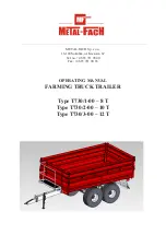 Metal-Fach T730/1-00 Operating Manual preview