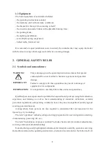 Preview for 8 page of Metal-Fach T730/1-00 Operating Manual