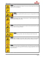 Preview for 18 page of Metal-Fach Z589 Operating & Maintenance Manual