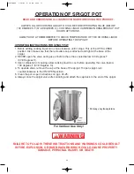 Предварительный просмотр 33 страницы Metal Fusion King Kooker  OUTDOOR COOKER Assembly Instructions And Use And Care Manual