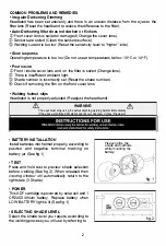 Предварительный просмотр 3 страницы Metal Man 8735SGC with Opticlear Series Manual