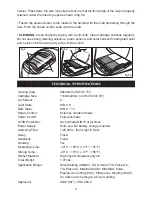 Preview for 6 page of Metal Man AB8550SGC Instructions For Use Manual