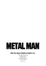 Preview for 24 page of Metal Man FC135T Owner'S Manual