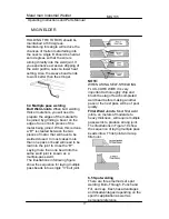 Предварительный просмотр 17 страницы Metal Man Mig 135 Operating Instructions And Parts Manual