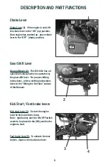 Preview for 13 page of Metal Motorsports 250DX Owner'S/Operator'S Manual