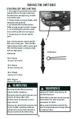 Preview for 20 page of Metal Motorsports 250DX Owner'S/Operator'S Manual