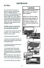 Preview for 25 page of Metal Motorsports 250DX Owner'S/Operator'S Manual