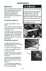 Preview for 27 page of Metal Motorsports 250DX Owner'S/Operator'S Manual