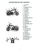 Preview for 11 page of Metal Motorsports Mini Metal Operator'S Manual