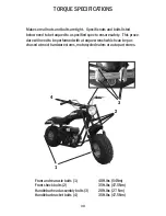 Preview for 34 page of Metal Motorsports Mini Metal Operator'S Manual