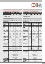 Preview for 5 page of Metal Work HDM series User Manual