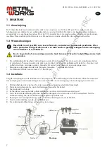 Preview for 2 page of Metal Works 741711001 Manual