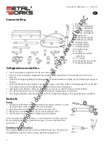 Preview for 2 page of Metal Works 754751110 Manual