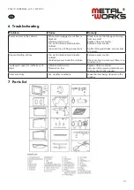 Предварительный просмотр 13 страницы Metal Works 754751210 Manual