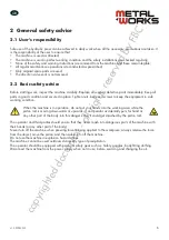 Preview for 6 page of Metal Works 757161603 Manual