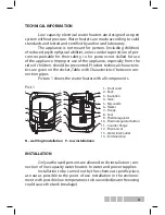 Preview for 3 page of Metalac INOX MC8N Instructions For Installation, Use And Maintenance Manual