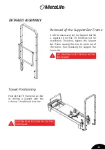 Preview for 11 page of MetaLife Reformer Tower Equipment Manual