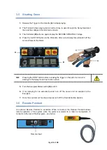 Предварительный просмотр 26 страницы Metallisation ARC150-2310D Operating Manual