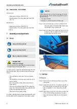 Preview for 8 page of Metallkraft 3746015 Instruction Manual