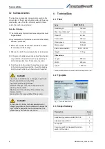 Preview for 8 page of Metallkraft 3814003 Instruction Manual