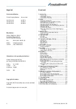 Preview for 2 page of Metallkraft 4450116 Operating Instructions Manual