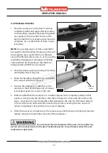 Preview for 15 page of MetalMaster HP-20PP Operation Manual